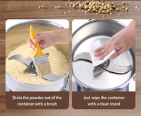 Moulin à grains commercial 350g, moulin à café, broyeur à noix, machine à épices et sauces