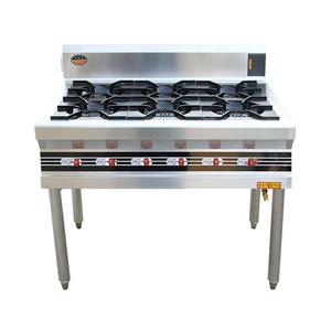 20 pollici 8 Bruciatore In Acciaio Inox Fornello Fornello <span class=keywords><strong>A</strong></span> <span class=keywords><strong>Gas</strong></span>/4 /6 /8 Testa Bruciatore <span class=keywords><strong>A</strong></span> <span class=keywords><strong>Gas</strong></span> Stufa Piano Cottura - Product Image 3