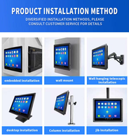 Moniteur industriel HUILAN 10,4 pouces IPS 350 cd/m² haute luminosité lisible en plein soleil à cadre ouvert en stock