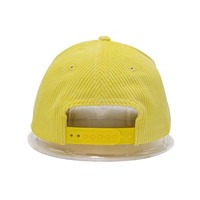 Gorra de Béisbol de Pana de Dos Tonos, Estilo Vintage, Personalizada con Bordado Deportivo Ajustable de Primera Calidad, Estilo de 5 Paneles