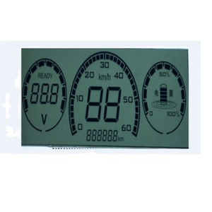 Monochrome TN Digit <strong>LCD</strong> <strong>Display</strong> <strong>7</strong> <strong>Segment</strong> Positive <strong>LCD</strong> Screen Panel for Car Dashboard - Product Image 1