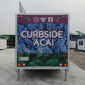 Mobile Food <b>Trailer</b> Coffee Kiosk Ice Cream Food Truck Cart Bakery Churros Van Fast Kitchen <b>Trailer</b> - Product Image 6