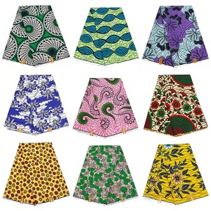 Tissu en coton imprimé à la cire africaine personnalisé de haute qualité <span class=keywords><strong>pagne</strong></span> hollande motifs vibrants vêtements traditionnels utilisation personnalisée - Product Image 2
