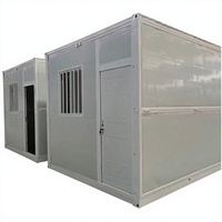 Kits de maisons préfabriquées, maison conteneur pliable pour dortoir, bureau portable, logement, maison mobile