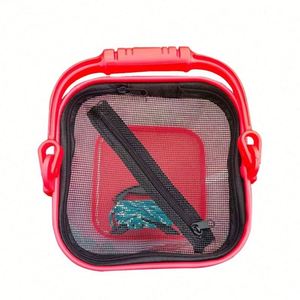 Flying Water Line Fishing Backpack Thickened Three-layer Waterproof Canvas 10L Outdoor Folding Live Fish Box Fishing <b>Rod</b> <b>Holder</b> - Product Image 1