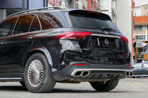 Diffusore posteriore originale per <span class=keywords><strong>Mercedes</strong></span> Benz classe <span class=keywords><strong>GLE</strong></span> GLE450 GLE350 W167 V167 aggiornamento GLE63 AMG tubo di scarico labbro posteriore - Product Image 4