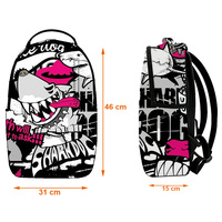 Sac à dos personnalisé imprimé sur toute la surface, sac d'université pour garçons, sac à dos pour ordinateur portable pour hommes, sac à dos quotidien avec logo personnalisé