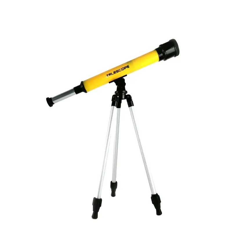 Bemay Toy Little Scientist 30X Astronomical Telescope Toy 40mm Diameter Lens Explore And Discover Toy