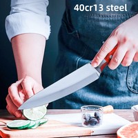 Couteau à désosser style TikTok ; Lame en acier 4C13 de 185 mm, exceptionnellement tranchante pour boucherie, découpe de viande et portionnement en abattoir