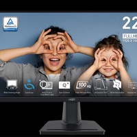 Nouveau Moniteur de Jeu de Bureau 2025 PRO MP225V 22 pouces VA QD-Mini LED DP 100Hz 1ms HDR1000 Adaptive Sync