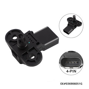Capteur de pression différentielle 0261230081 pour véhicules Audi YC102382-080 4 broches OE # 036906051G - Product Image 4