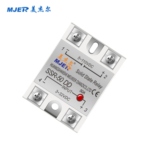 รีเลย์สถานะของแข็งเฟสเดียว gjdd/ssrdd 10A 25A 60A 40A 80A 100A DC เป็น DC ควบคุมโดยตรง <span class=keywords><strong>SSR</strong></span> - Product Image 3