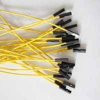 عدة إلكترونية كابل Breadboard pont ذكر أنثى سيليكون dubcable 1P