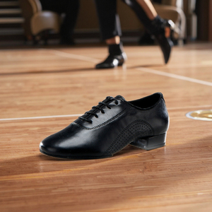 <span class=keywords><strong>Chaussures</strong></span> de danse de salon <span class=keywords><strong>pour</strong></span> homme Good Balance, <span class=keywords><strong>chaussures</strong></span> de danse <span class=keywords><strong>rock</strong></span>, <span class=keywords><strong>chaussures</strong></span> de danse en cuir blanc à talon bas <span class=keywords><strong>pour</strong></span> homme 7791 - Product Image 2