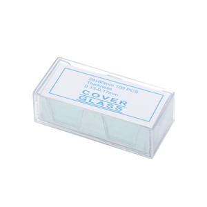 Consommables de laboratoire de pathologie Différentes tailles Verre à couvercle jetable 24x60mm pour <span class=keywords><strong>microscope</strong></span> - Product Image 1