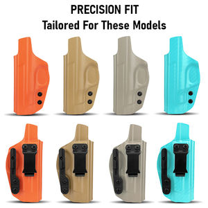 Effen Kleur Iwb <span class=keywords><strong>Kydex</strong></span> <span class=keywords><strong>Holsters</strong></span> Met Klauw & Metalen Clip Verborgen Carry Voor M & P M2.0 Tactische Uitrusting Rechterhand Jacht Accessoires - Product Image 3