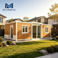 Maison conteneur préfabriquée moderne extensible 20 pieds 40 pieds, résistante aux tremblements de terre et imperméable, idéale pour chambre et appartement