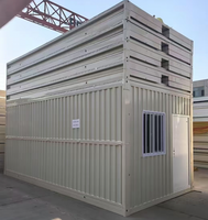 Maison Modulaire Préfabriquée en Panneaux Sandwich d'Acier pour l'Afrique, Conteneur à Faible Coût, Dortoir Mobile, Hôpital Portable, Clinique, Couleurs Personnalisées