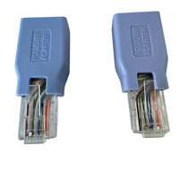 Adaptateur RJ45 Utech Mâle-Femelle Connecteur Ethernet Gaine PVC 100% Compatible OEM