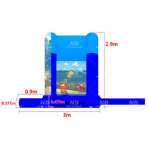 Commercial Grade Pvc Ocean Theme Castle Pump <b>House</b> <b>Inflatable</b> Jumping Bouncer for Kids <b>Inflatable</b> Castles <b>Inflatable</b> Boun - Product Image 2