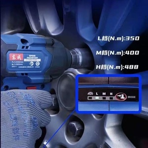 Dongcheng Impact Wrench 20V 1/2 In Brushless Lithium Ion Battery Professional <b>Power</b> <b>Tool</b> - Product Image 3