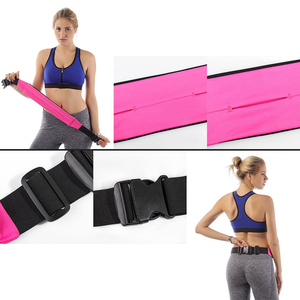 Flya Fitness Pack Sport Sac de taille en plein air Ceintures de course Nouveau <span class=keywords><strong>Portable</strong></span> Doux Unisexe <span class=keywords><strong>Ceinture</strong></span> de course réfléchissante - Product Image 3