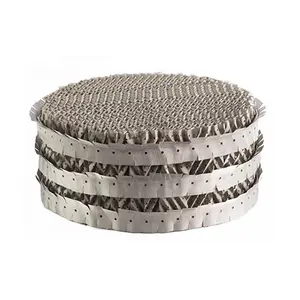 Laboratory 60 100 Mesh 304L Stainless Steel Metal Wire Mesh column Dixon Ring Structured packing