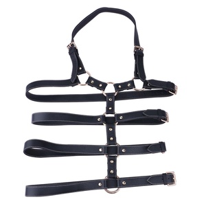 QKKQ <b>Black</b> <b>Harness</b> Belt Body Chest Belt Sexy Bondage Belt Leather <b>Harness</b> for Men - Product Image 6