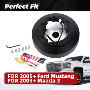 Adaptateur de connecteur de base de volant pour modification de voiture transfrontalière, compatible avec Civic, <span class=keywords><strong>Toyota</strong></span>, Mazda, BMW, Ford - Product Image 6