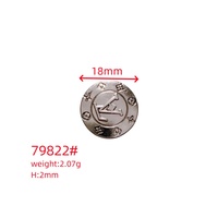 Boutons-pression en alliage de zinc de haute qualité, écologiques, luxueux, plaqués, lavables, personnalisables, élégants, classiques et tendance