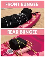 Planche à pagaie gonflable tout usage rose durable SUP 450LBS pour femmes, fabrication OEM&ODM