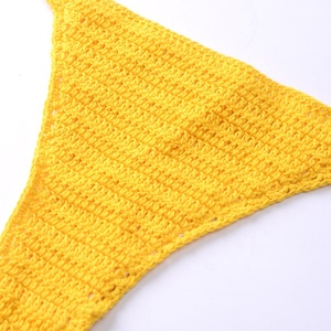 <span class=keywords><strong>Bikini</strong></span> de diseñador de STYX-YX075, traje de baño Sexy de punto <span class=keywords><strong>con</strong></span> <span class=keywords><strong>tirantes</strong></span> en la espalda, respetuoso <span class=keywords><strong>con</strong></span> el medio ambiente, de etiqueta privada - Product Image 5