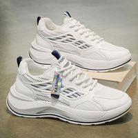Sepatu Kanvas High Top Tali Sepatu Bahan Kain Bernapas Anti Selip Sol Tebal Tahan Aus Gaya Dasar Klasik Sepatu Kasual Pria