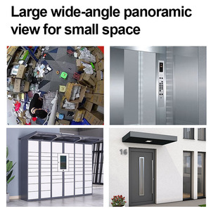 5MP POE IP Fisheye Camera One <strong>Way</strong> Talk 1.8mm Lens 180 Viewing Angle Infrared Night Vision Motion Detection WDR AI Detection CCTV - Product Image 2