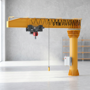 Grúa Giratoria de Columna de 5 Toneladas con Polipasto para Manejo de Materiales en Interiores y Exteriores - Product Image 1