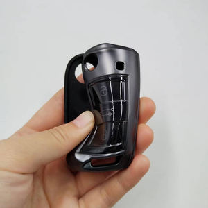 Accessoires de voiture TPU Flip Car Key Folding Cover Matte Gunmetal Key Shell Case Cover Convient pour Peugeot <span class=keywords><strong>Citroen</strong></span> - Product Image 3