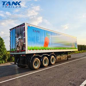 Semirremolque <span class=keywords><strong>de</strong></span> 3 ejes, camión frigorífico/remolque contenedor refrigerado para almacenamiento <span class=keywords><strong>de</strong></span> verduras a la <span class=keywords><strong>venta</strong></span> - Product Image 2