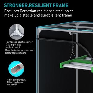 <span class=keywords><strong>Kit</strong></span> <span class=keywords><strong>de</strong></span> tienda <span class=keywords><strong>de</strong></span> <span class=keywords><strong>cultivo</strong></span> impermeable ecológico <span class=keywords><strong>de</strong></span> fácil instalación <span class=keywords><strong>de</strong></span> 60x60x180cm, caja <span class=keywords><strong>de</strong></span> <span class=keywords><strong>cultivo</strong></span> para <span class=keywords><strong>interior</strong></span> para <span class=keywords><strong>cultivo</strong></span> <span class=keywords><strong>de</strong></span> plantas <span class=keywords><strong>de</strong></span> <span class=keywords><strong>interior</strong></span> - Product Image 5