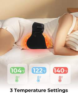 Tappetino riscaldante per crampi mestruali cuscinetto riscaldante senza fili alleviando i crampi allo stomaco dolori lombari con elementi in grafene <span class=keywords><strong>di</strong></span> abete - Product Image 5