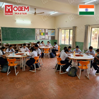 MINYI DAISY India Ensemble de mobilier scolaire pour salle de classe avec bureau et chaise d'étudiant et bureau et chaise d'étude