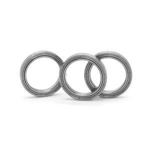 Rodamiento de Bolas de Ranura Profunda de Pared Delgada de Acero Inoxidable S6700 01 02 03 04 05ZZ/RS, Cerradura Inteligente con Huella Dactilar P5 C3 de Acero Cromado - Product Image 2
