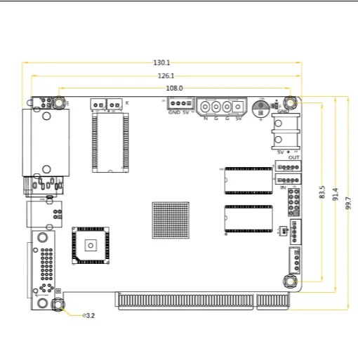 Nova MSD300-1 led sabit/kiralama kapalı/açık kullanım için kart gönderme