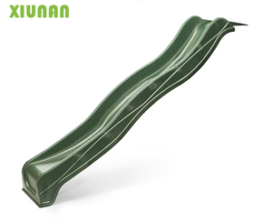 Trẻ em ngoài trời sân chơi vườn 2.2m freestanding lượn sóng PE nhựa trượt - Product Image 3