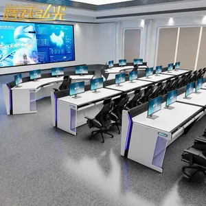 Vendita direttamente centro comando centro di controllo di sicurezza scrivania attrezzature mobili monitoraggio Console da tavolo