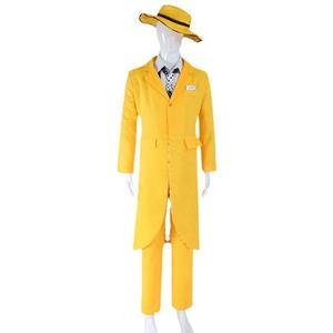 Costume all'ingrosso Jim Carry film per adulti Top Set con la maschera Anime Cosplay per feste di Halloween - Product Image 3