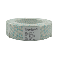 JIS K-Type Fiberglass Thermocouple Extension Wire 24AWG High Sensitivity Oxidation Resistant Thermocouple Wire KX-H-BLUE-0.5x2