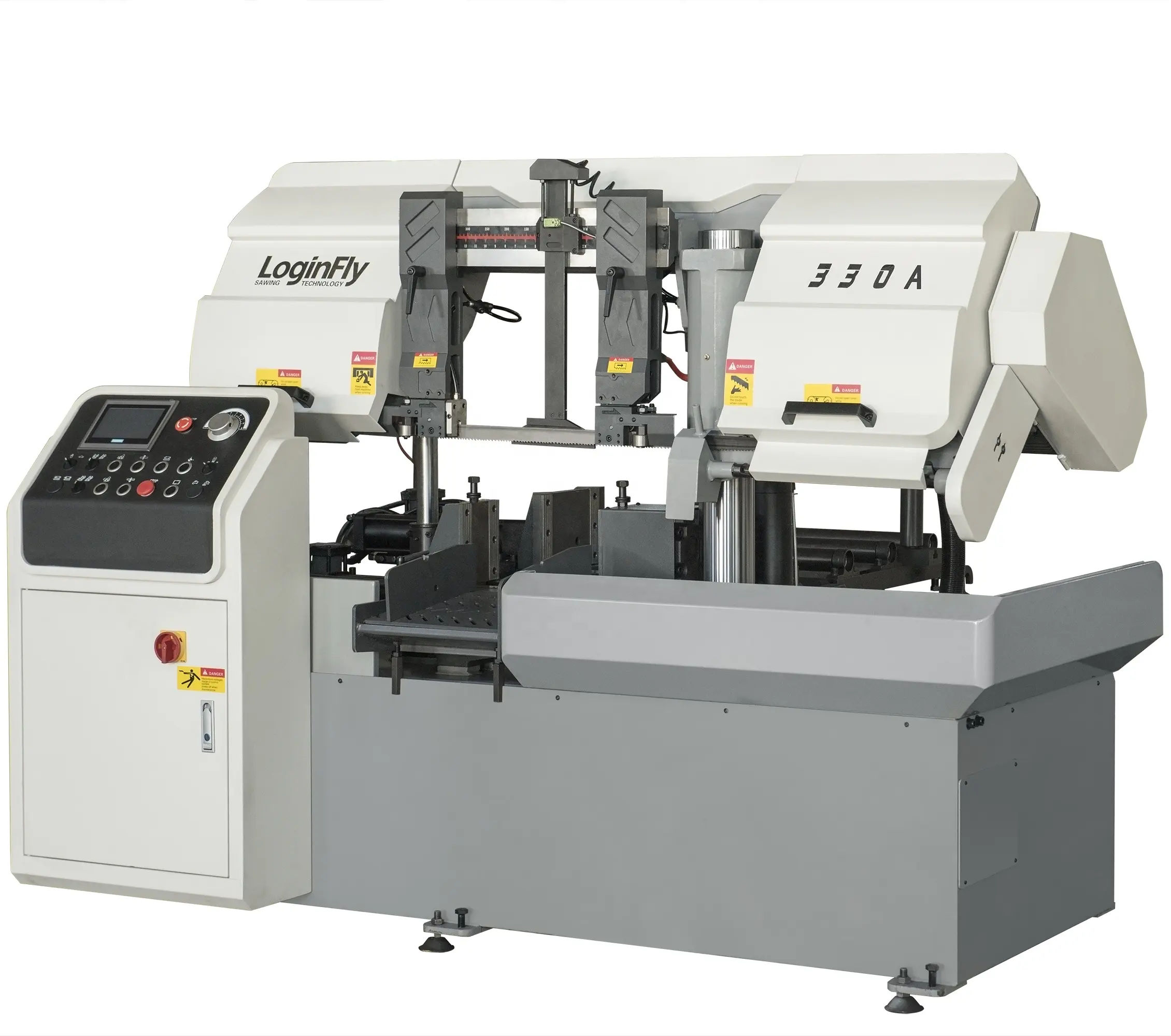Máquina cortadora de cinta de Metal, nuevo diseño, CNC