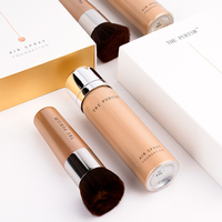 Logo aérographe fond de teint Spray soyeux Kit de maquillage couleurs personnalisées fond de teint à couverture complète