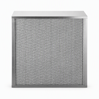 Untuk Penggantian Filter Udara Lipat AC HEPA 24''x24''x11.5'' Rangka Serat Karbon Efisiensi 99,97% Kompatibel dengan Novair 2000