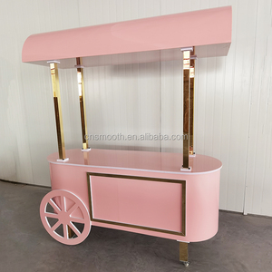 <span class=keywords><strong>Chariot</strong></span> de présentation de bonbons en <span class=keywords><strong>bois</strong></span> personnalisé pour fête, pour la décoration de gâteaux de mariage et de bonbons - Product Image 6